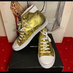 YSL Saint Laurent Bedford High Top Sneakers
